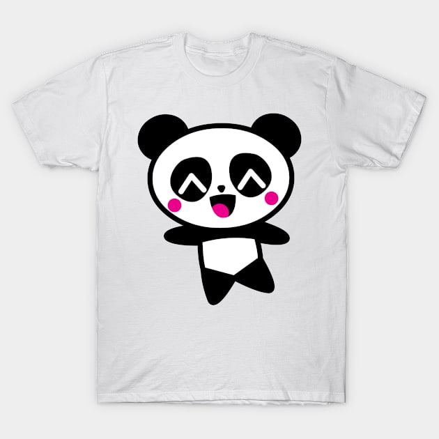 PANDA T-Shirt by CANVAZSHOP